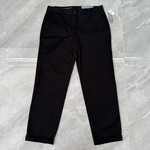 Women’s Talbots Relaxed Chinos Ankle Length Pants Size 2 - Picture 2 of 16